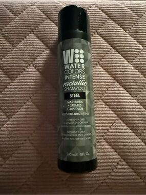 1/2 of bottle - W7 Water Colors Intense Metallic Shampoo - Steel